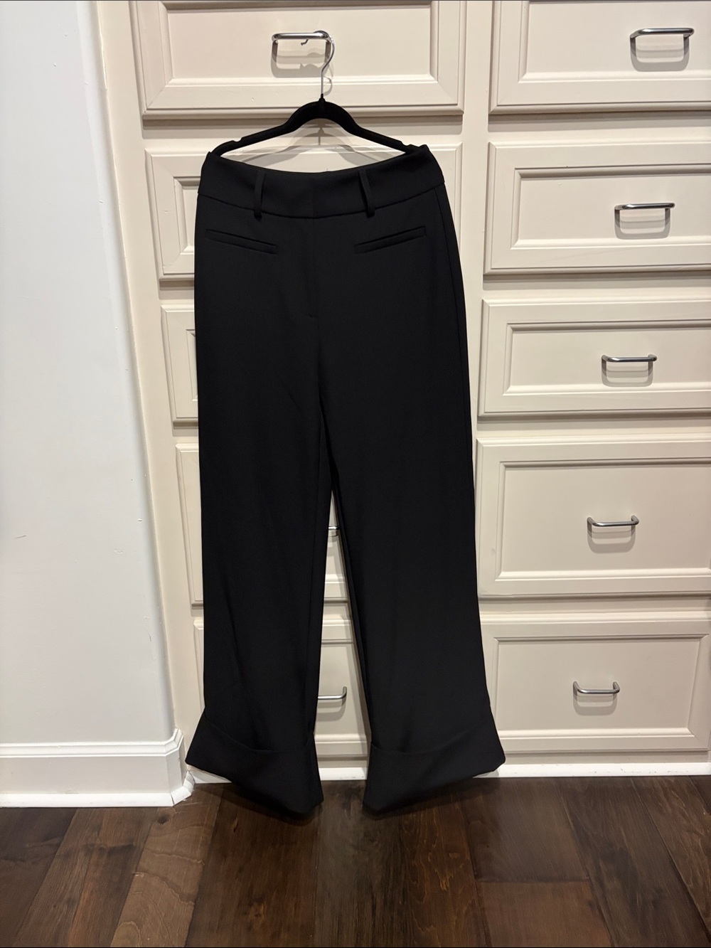 Generation Love Black Wide-Leg Trousers